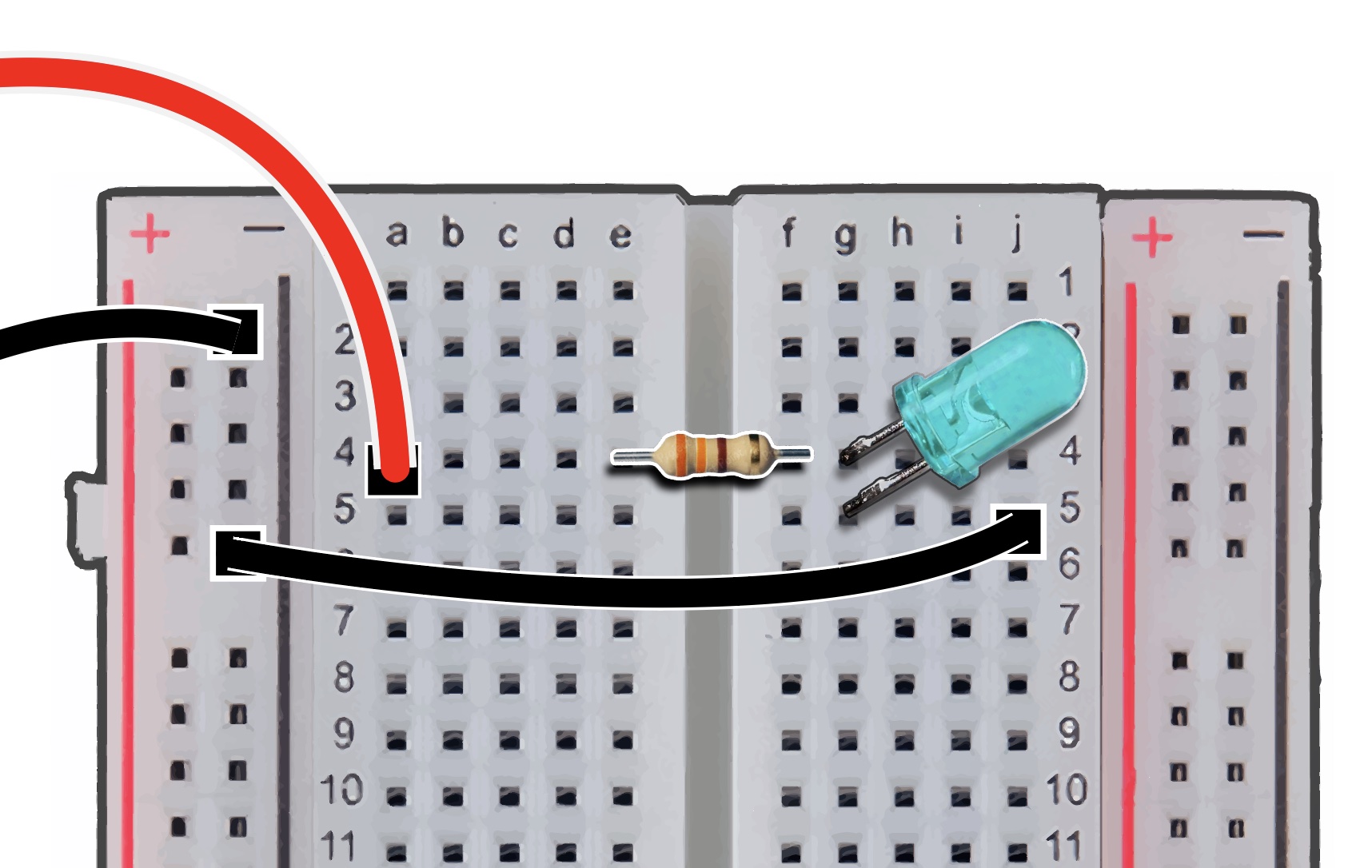 pHAT to Breadboard